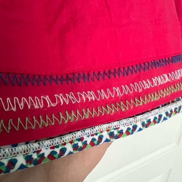 European Reversible poplin skirt, size 6Y, new but no tags - Picture 2 of 8